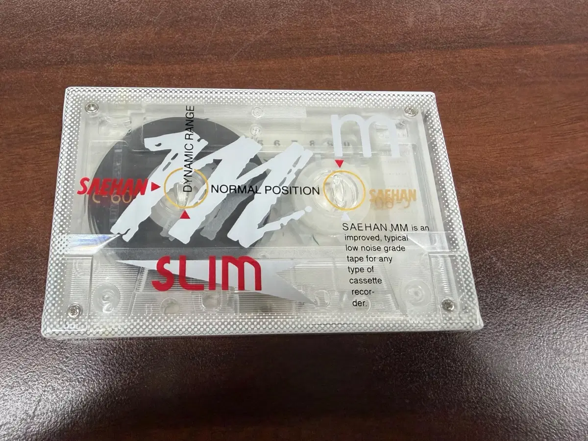 새한  슬림 카세트 공테이프 새제품