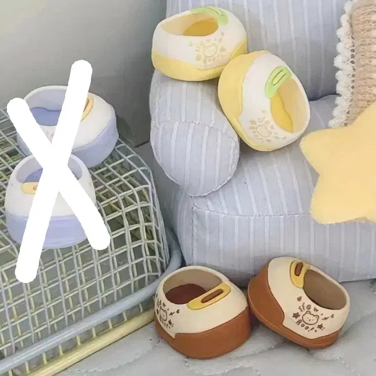 10cm 인형 누이 전용 신발 미개봉 신품 3종