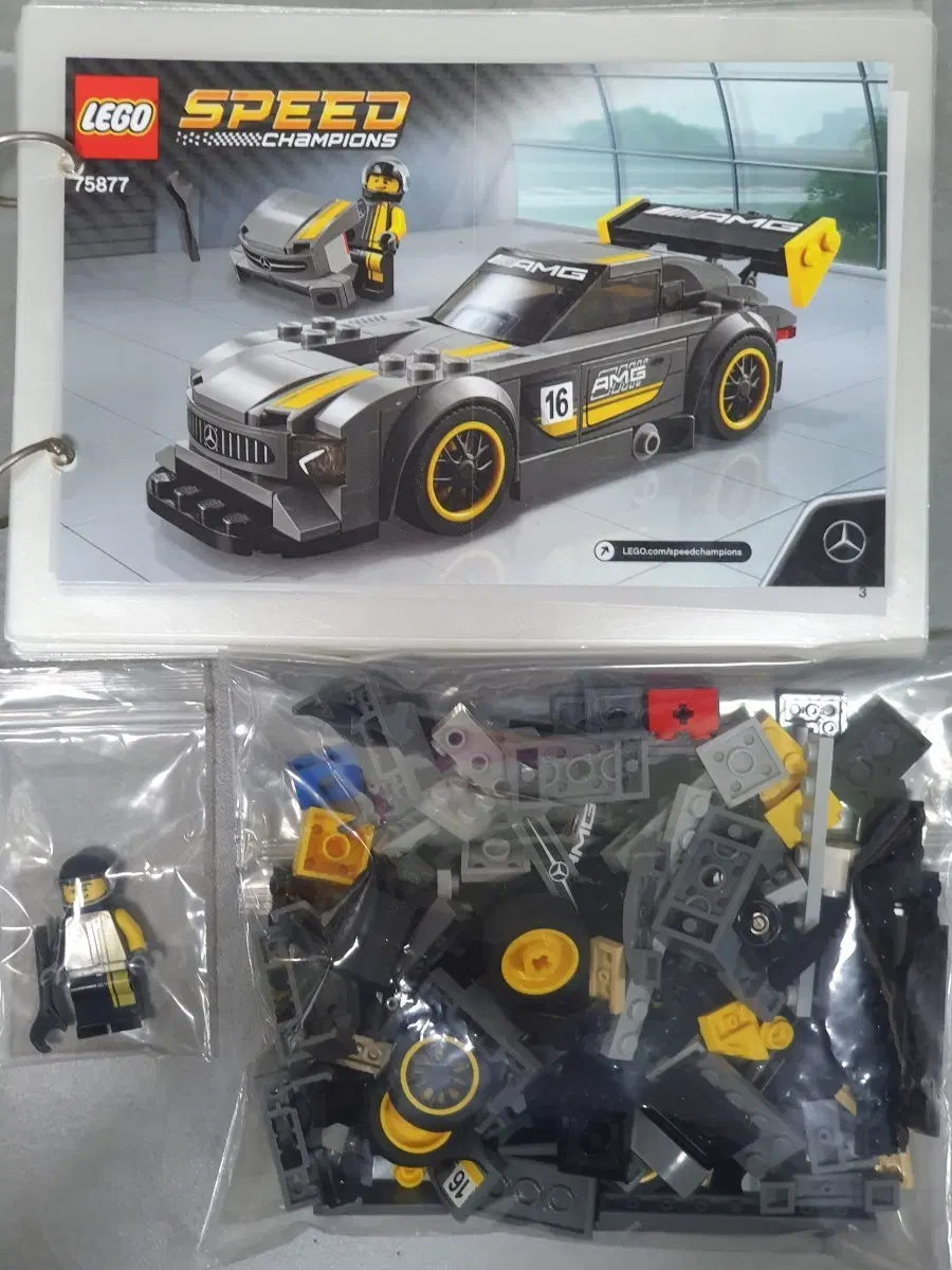 레고 스피드 챔피언 75877 메르세데스 AMG GT3
