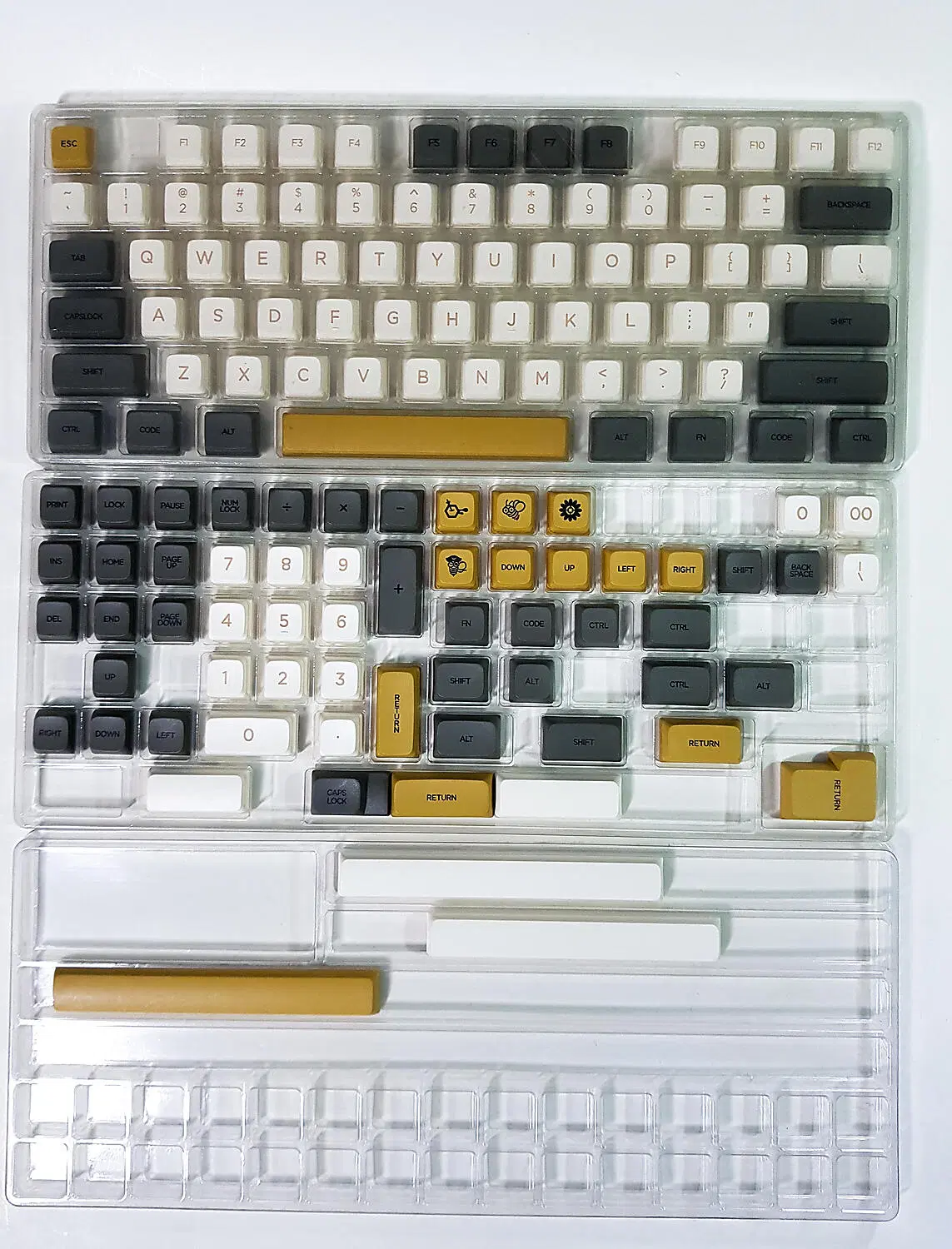 꿀벌 키보드 키캡
