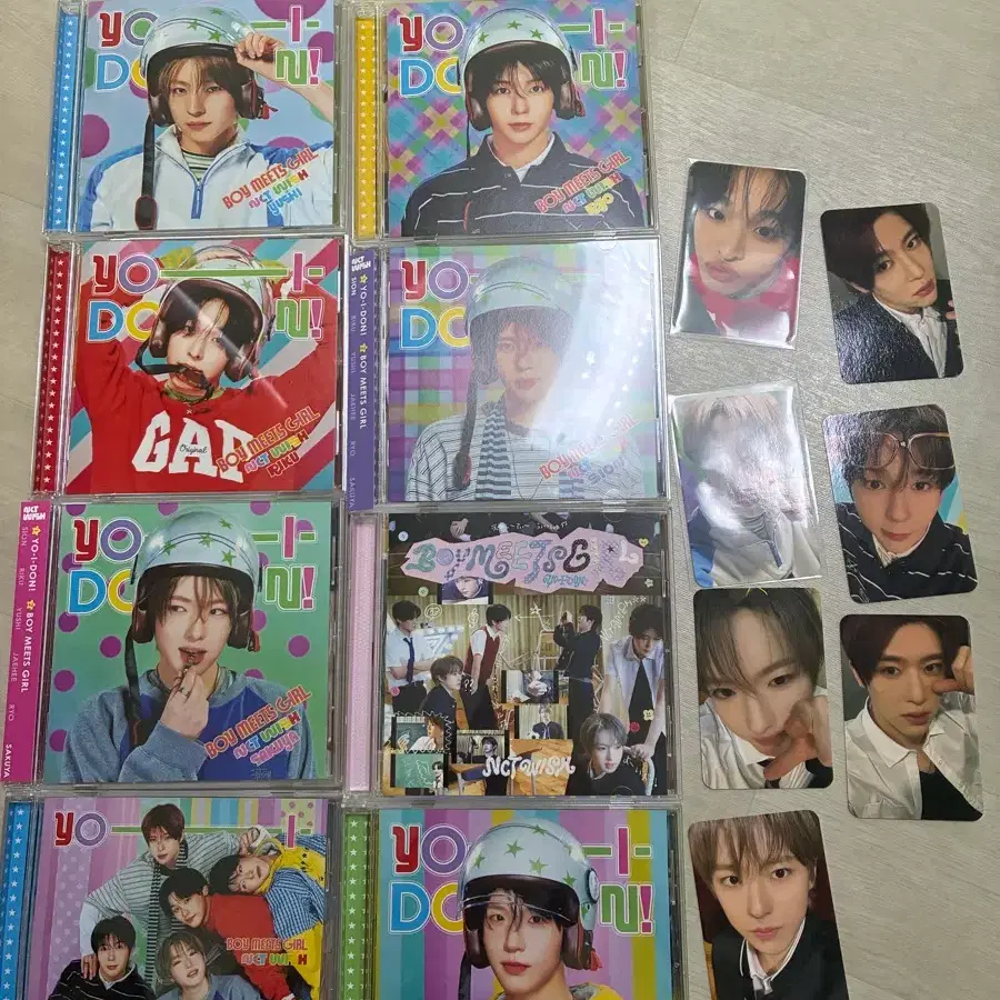 엔시티위시 보밋걸 요이돈 요이동 boy meets girl 앨범 포토카드시온리쿠유우시재희료사쿠야