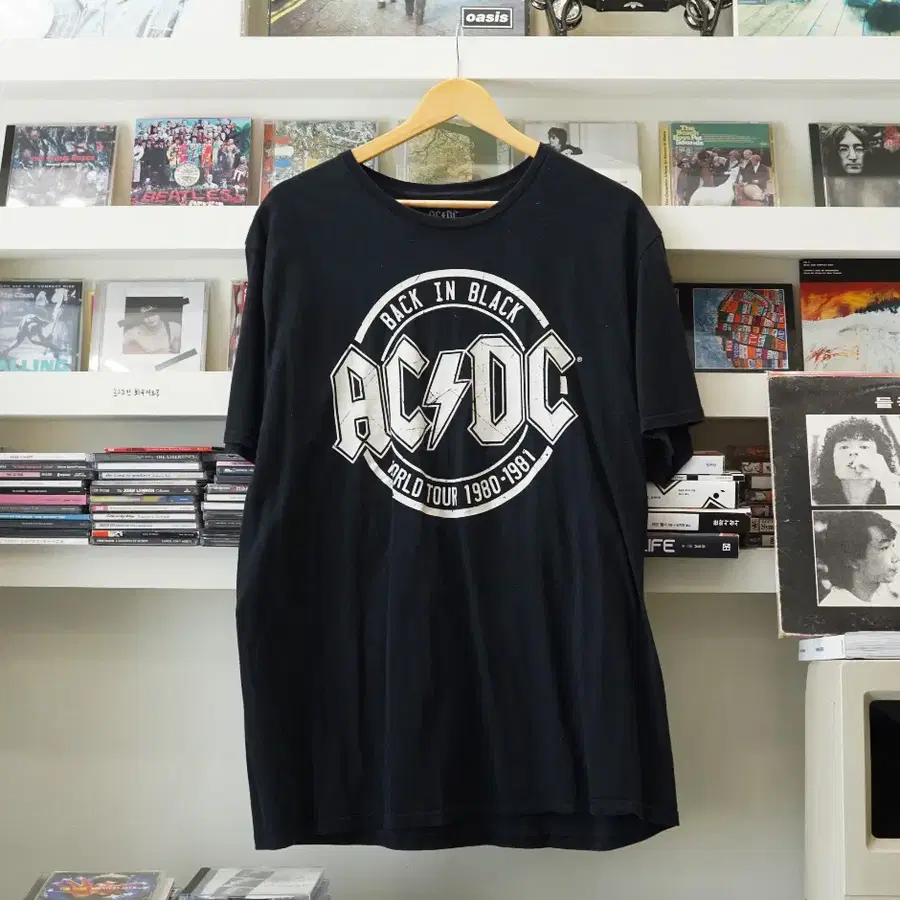 AC/DC 오피셜 티셔츠 XL 사이즈