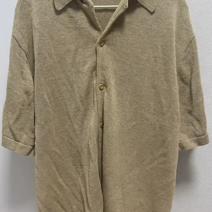 반츠 Bants hdr knitted washi open collar shirt- 오트 M