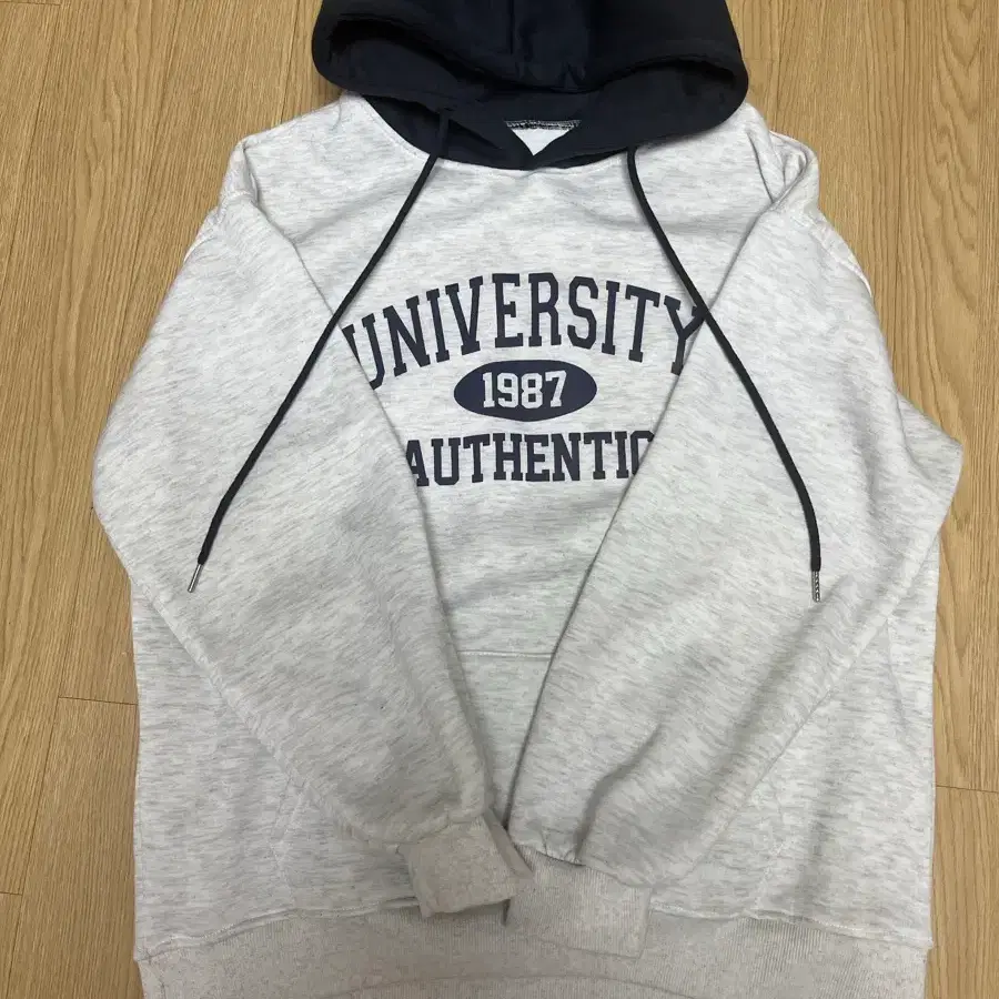 university 1987 오버핏 후드티