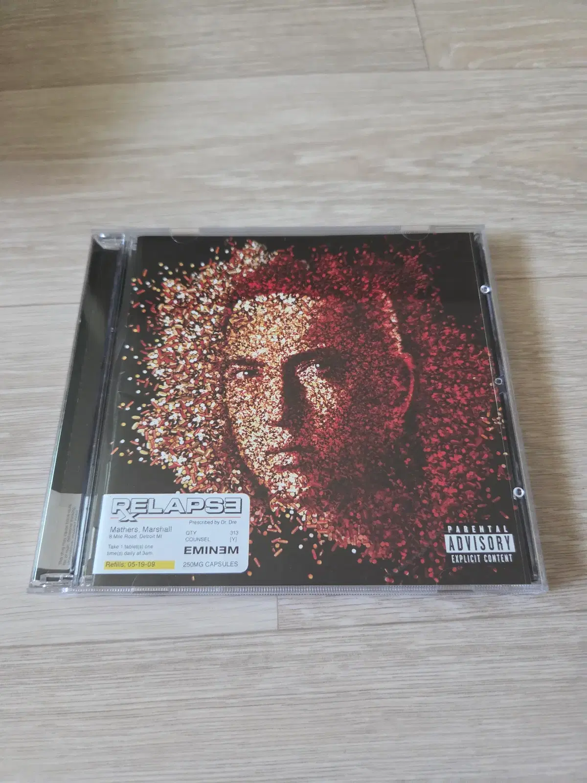 에미넴 Relapse CD
