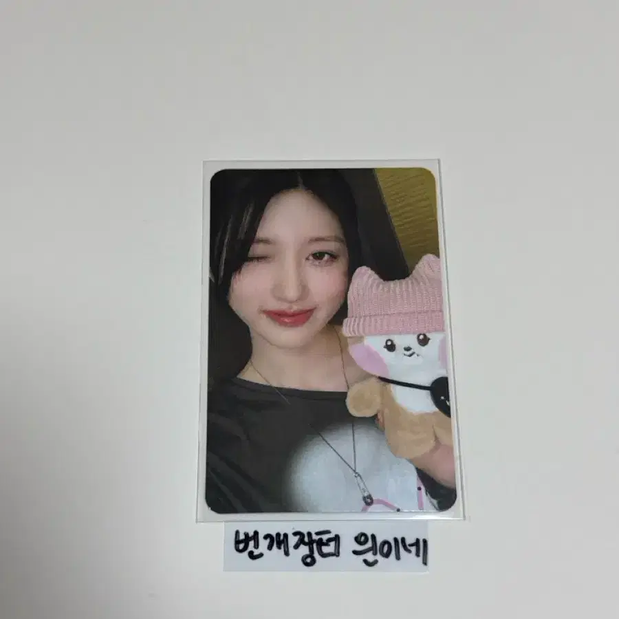 아이브 미니브 미니니 팝업 5만원 가을 포카
