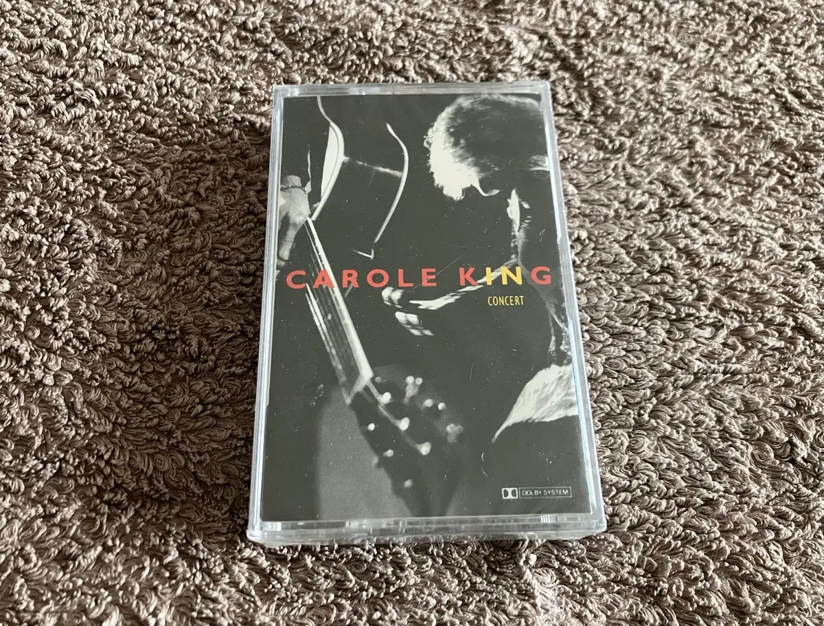 Carole King 캐롤 킹 In Concert 첫 공식 라이브 앨범 국내 라이센스 미개봉 카세트테이프 팝 포크음악