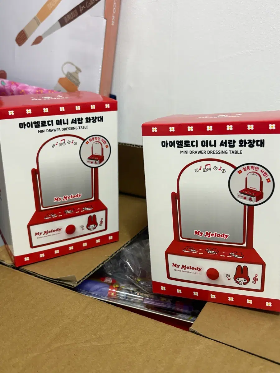 산리오 마이멜로디 30주년 기념 미니 화장대