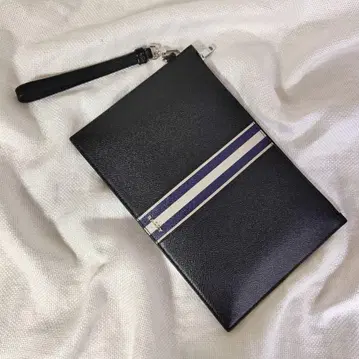 발리 BALLY 가죽 천연 가죽 클러치 핸드백 멀티 케이스 블랙 블루 화이트 블랙