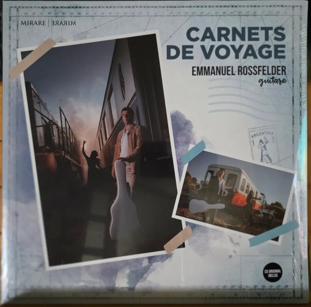 BA-853. 미개봉.  엠마누엘 로스펠더 Carnets De Voyage. LP 음반