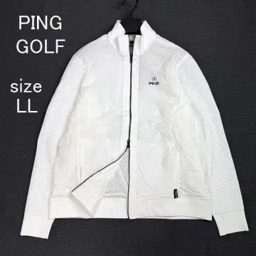새상품 PING 핑 골프 고기능 도킹 블루종 자켓 화이트 LL