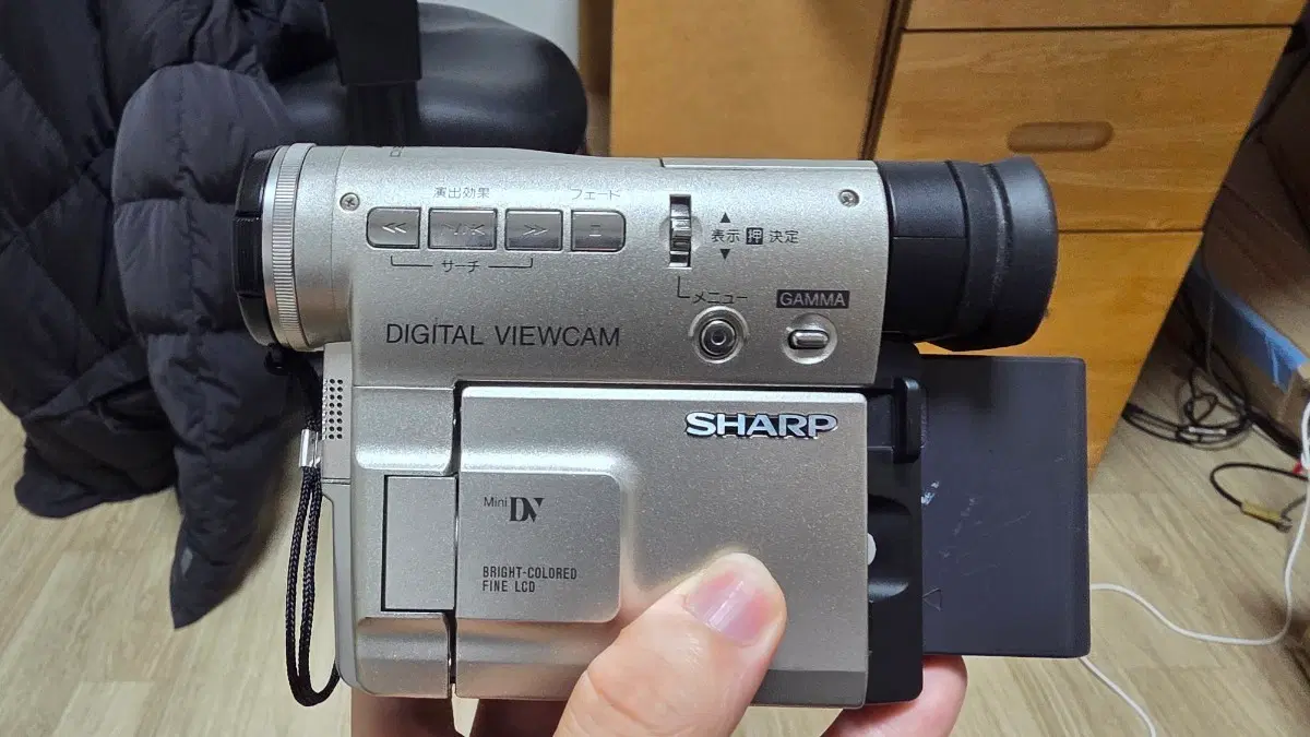[레트로] 샤프 MiniDV 디지털 캠코더 (VL-PD3) 세트