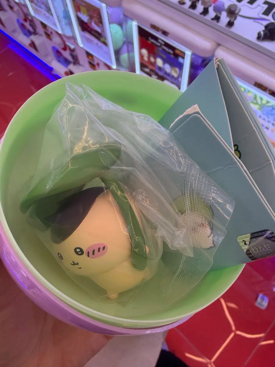 먼작귀 쿠리만쥬 우산 피규어