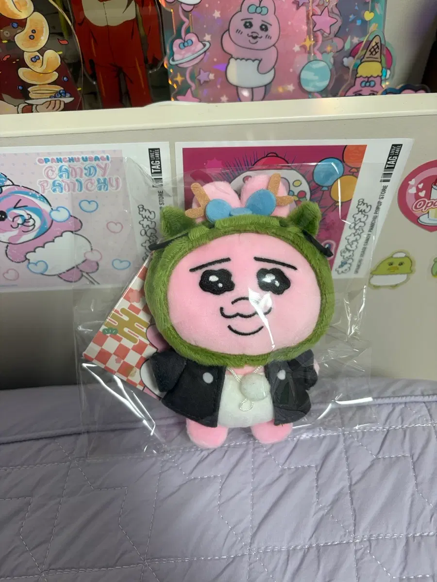 오빤쮸 빤쮸토끼 용 인형키링