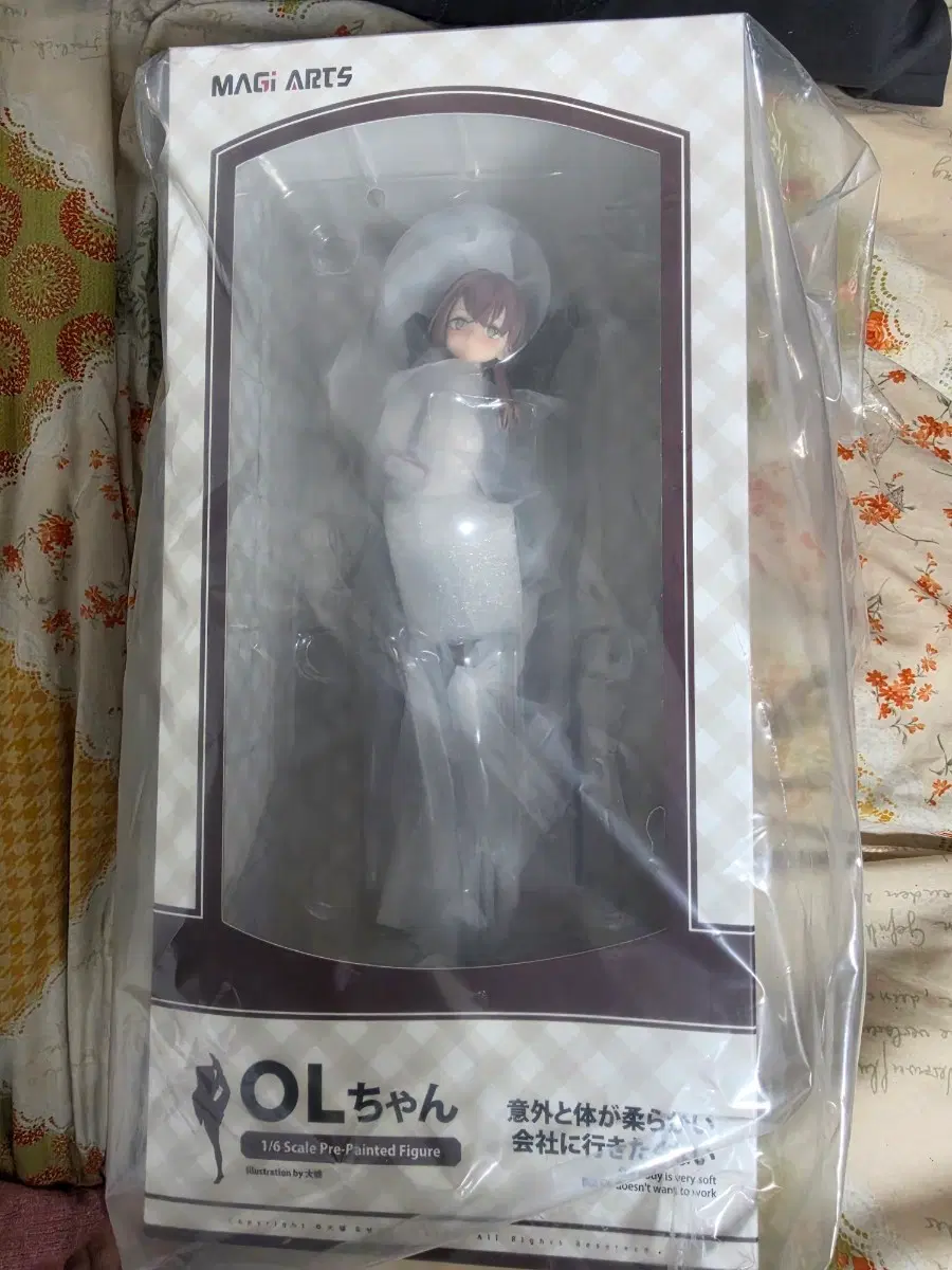MAGI ARTS 일하기 싫은 의외로 몸이 유연한 OL쨩 1/6 일반판 흰색옷 버전 판매합니다