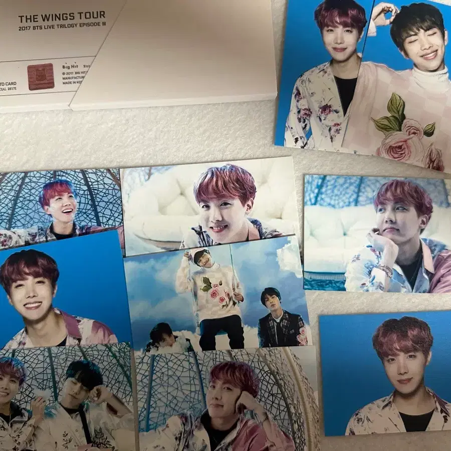 방탄 공식 콘서트 굿즈(포카) 판매합니다!