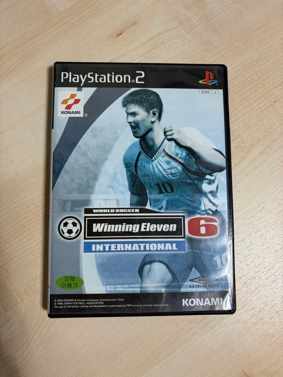 PS2 위닝일레븐6 인터네셔널 플스게임 한국판