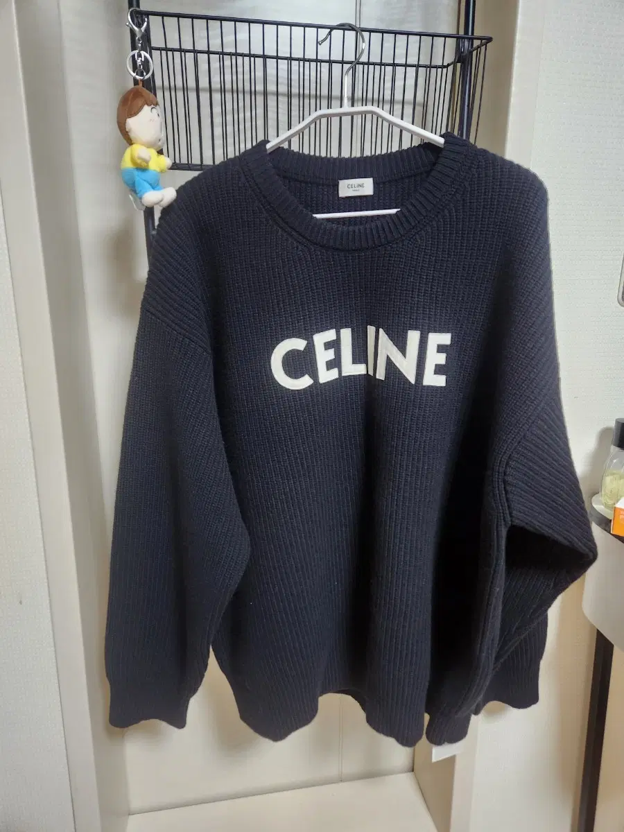 (New Product) Celine Oversized Ribbed Wool Knit 2XL
