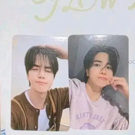 더보이즈 영훈 팬미팅2부 특전 포카2장set theboyz younghoon