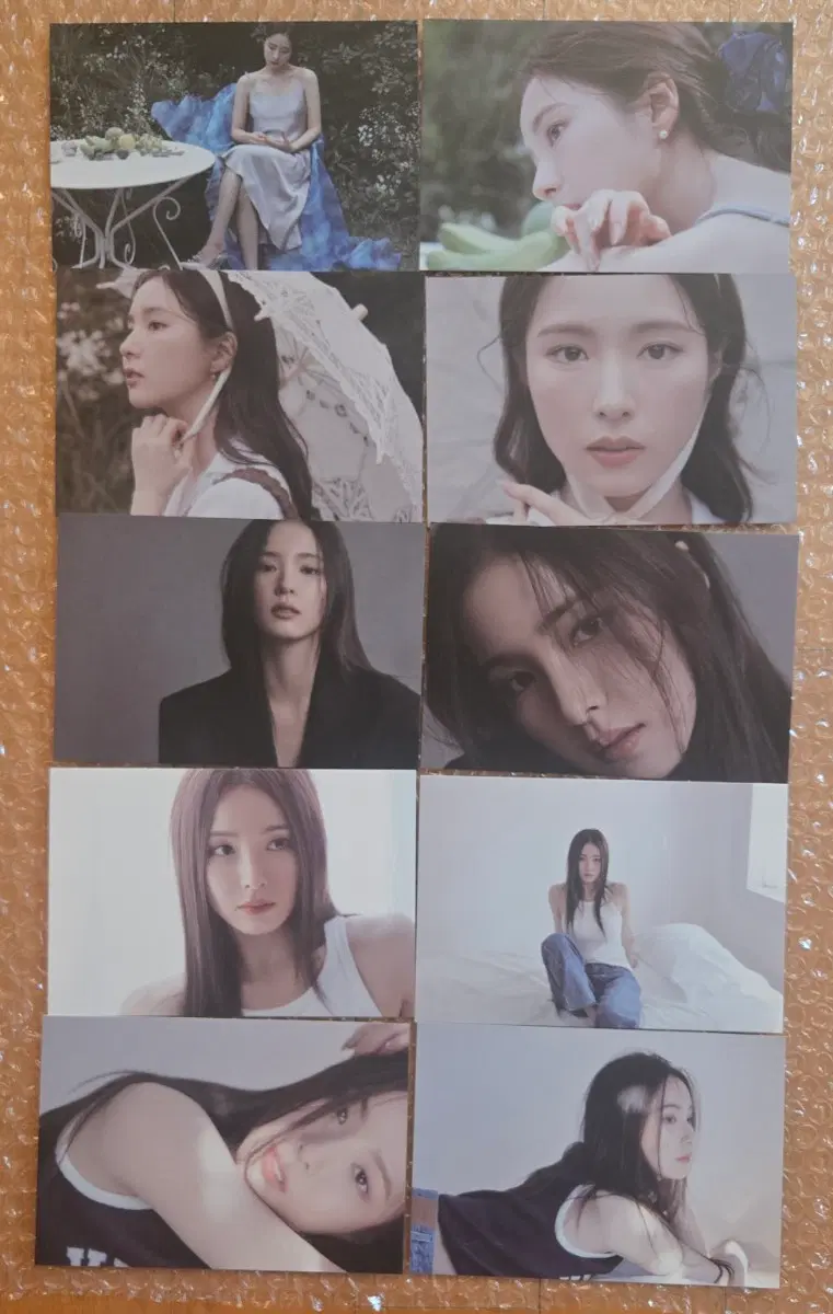 신세경 시즌그리팅 엽서세트 10장 일괄