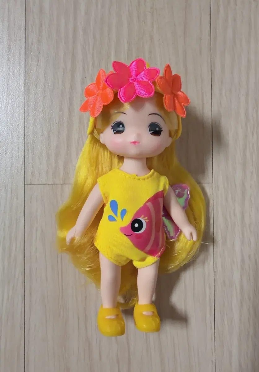 리틀미미 태닝 노랑 물고기 미개봉