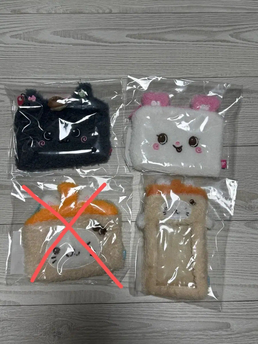(미개봉) 엔시티위시 위시돌 파우치 포카홀더 양도 판매 쿠리 버블냥 팡이