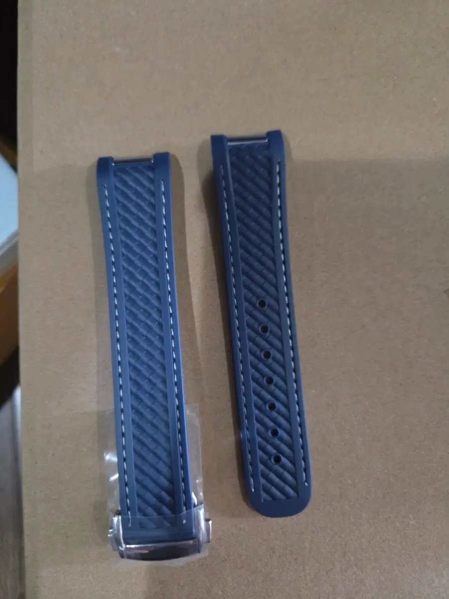 네이비 러버 시계줄 스트랩 20mm