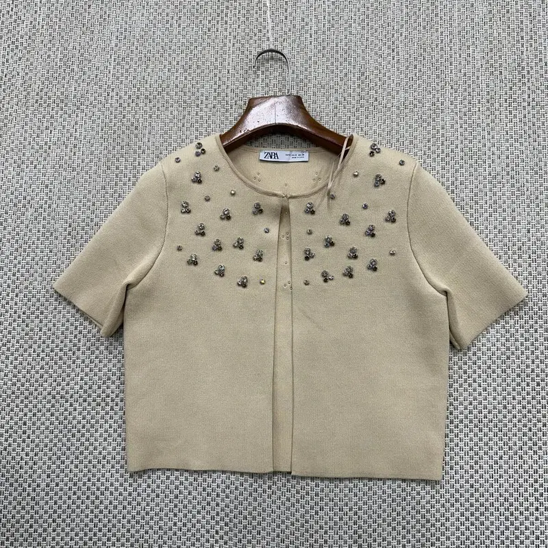 자라 ZARA 큐빅 가디건 S H03746