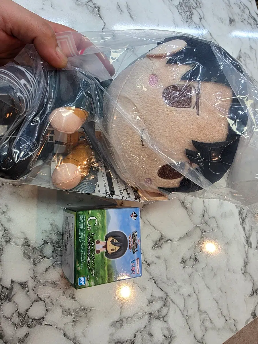 Attack On Titan Last One Levi Doll Chokonoko Mikasa Figure