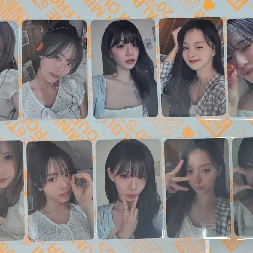 프로미스나인 멤버십 포카 일괄 팝니다