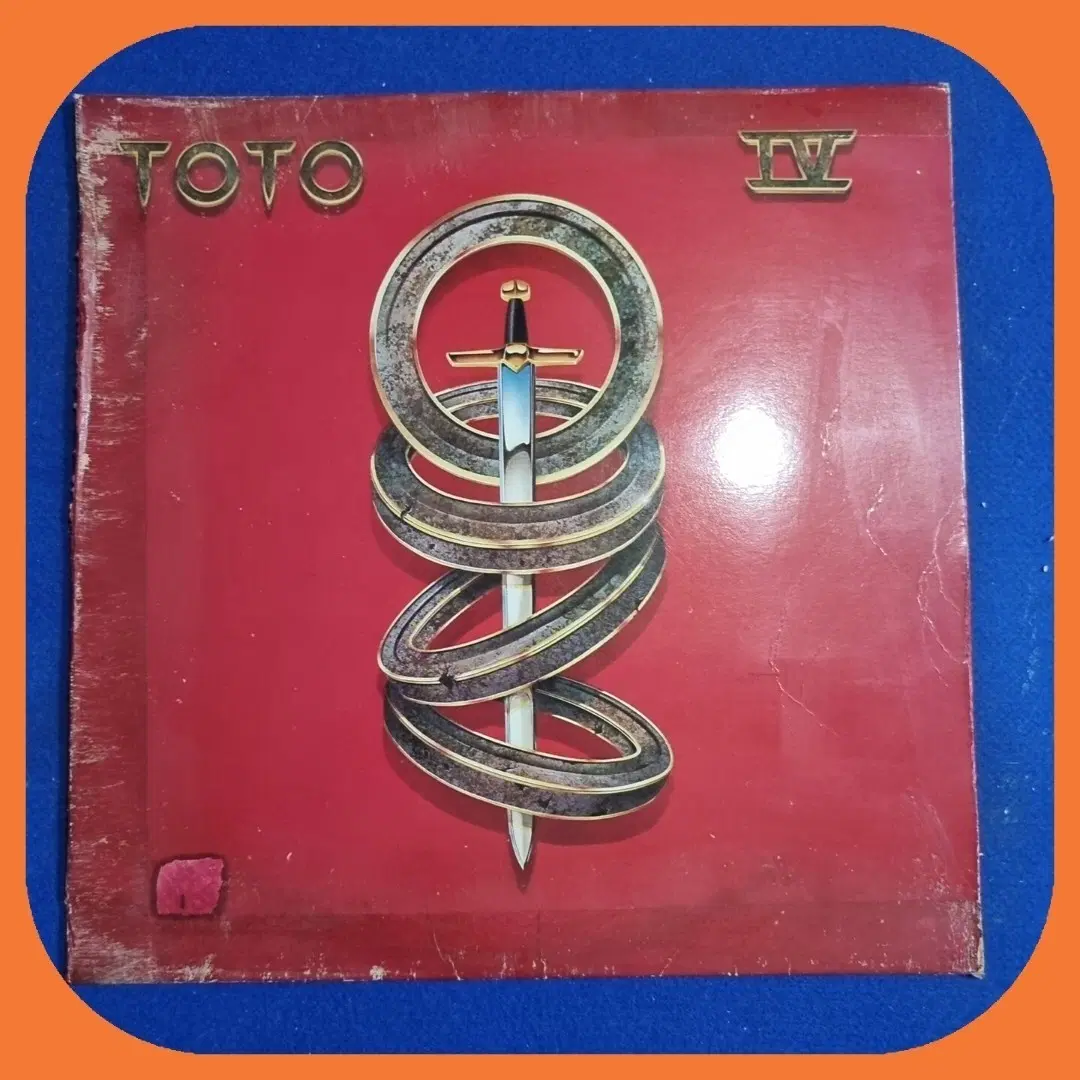 토토4집 LP. EX+/NM-
