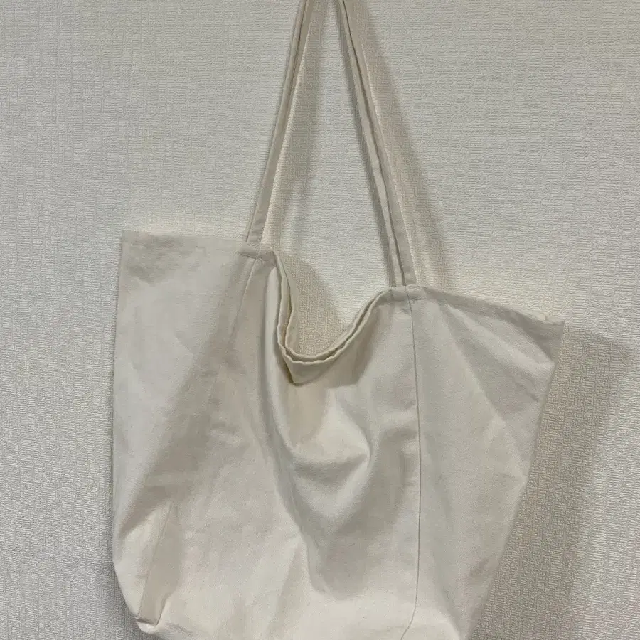 아이보리 에코백 빅사이즈