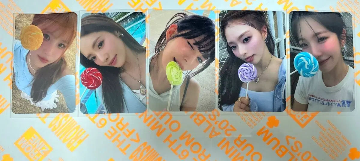 프로미스나인 미팬 역조공 라이큐베럴 포카 세트 팝니다