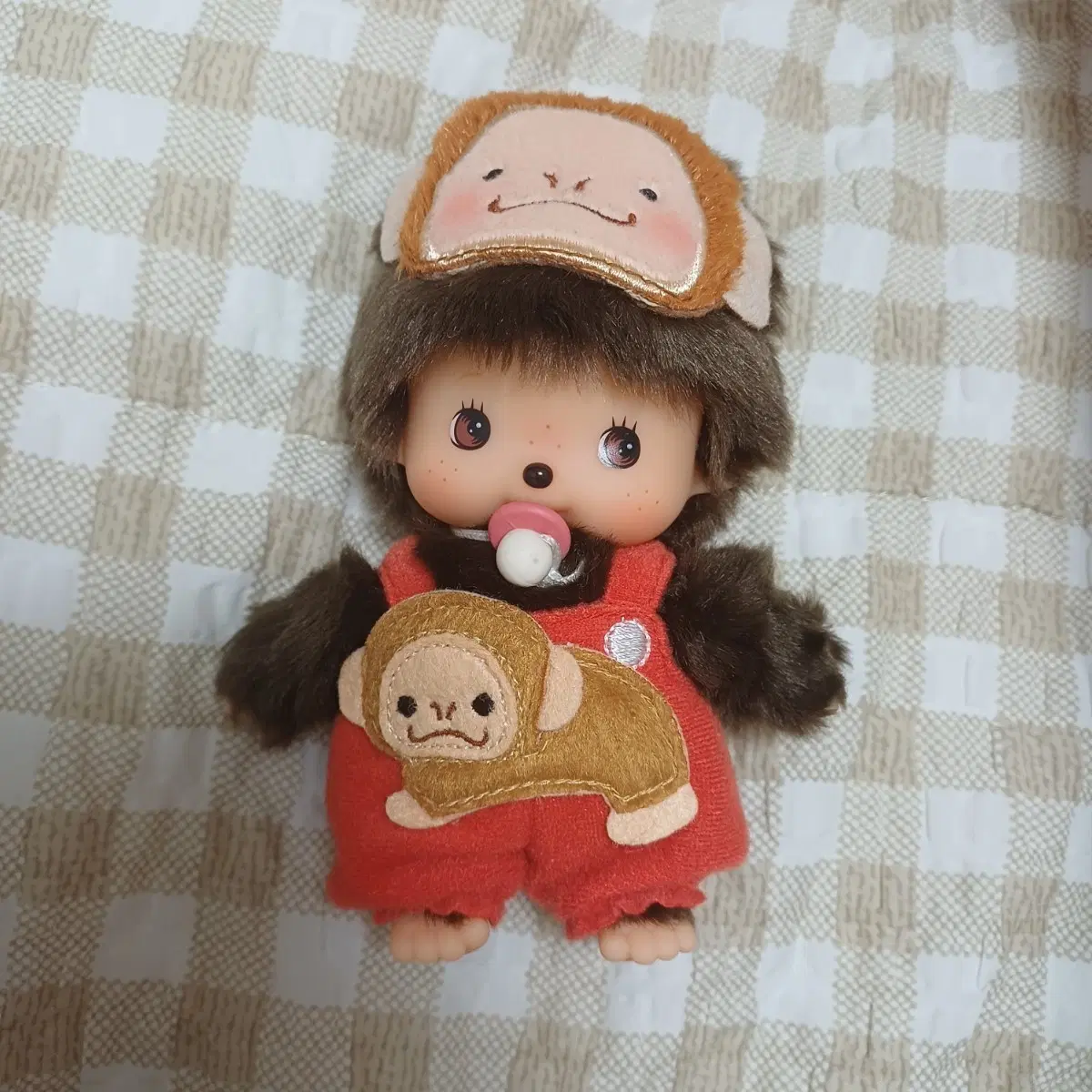[판매] 몽키치치 인형 원숭이 멜빵 몬치치
