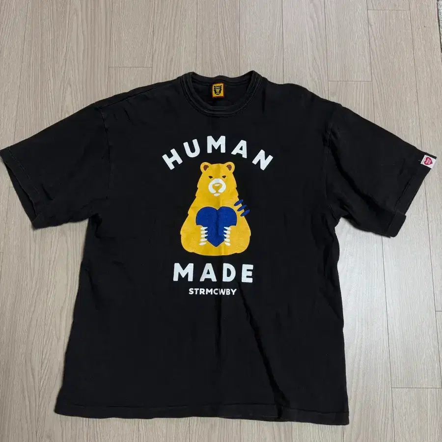 휴먼 메이드 그래픽 티셔츠 #13 블랙 XL