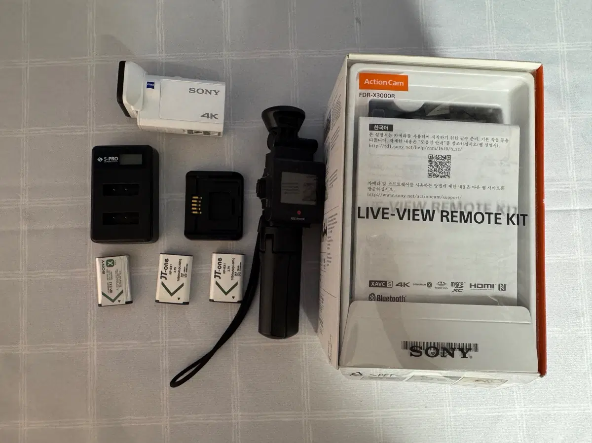 소니 액션캠 FDR-X3000R 라이브뷰 리모트 키트