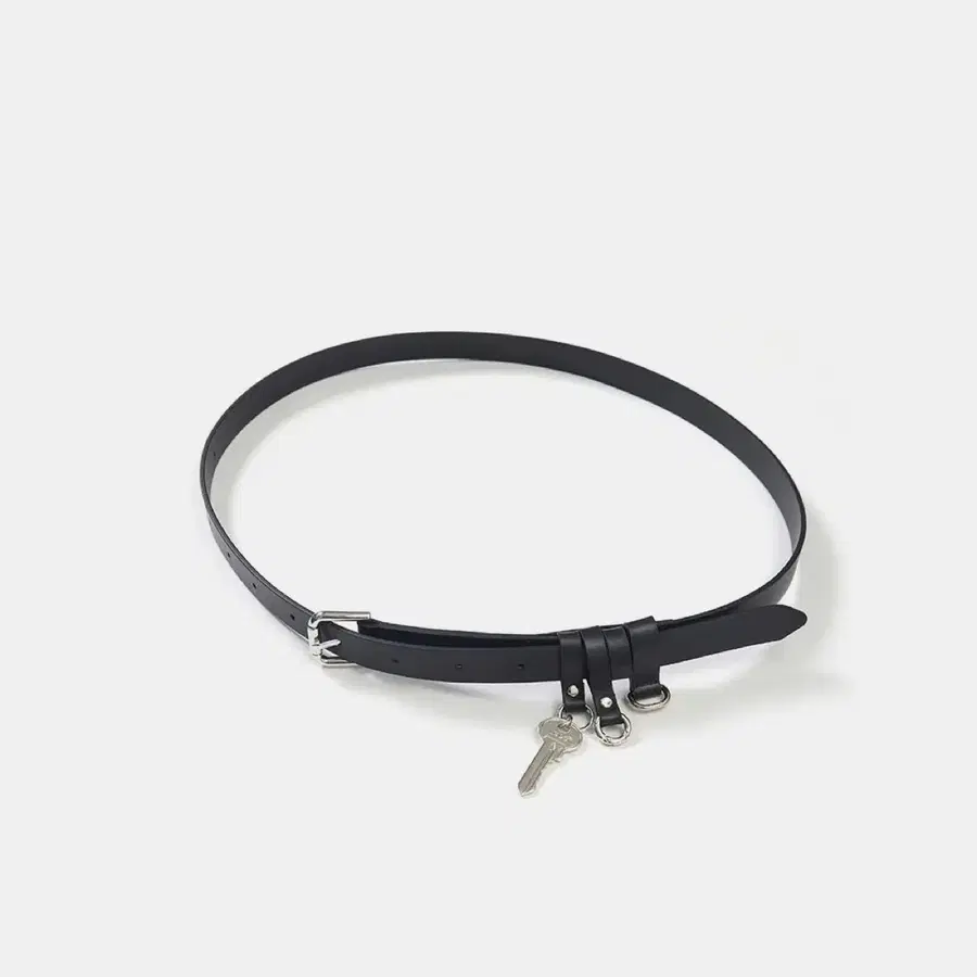 LCDC TM 엘씨디씨 티엠 KEY CHARM LEATHER BELT (BLACK)