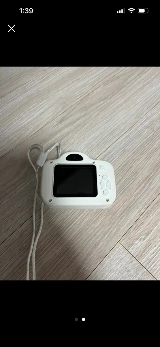 화이트 디카 카메라