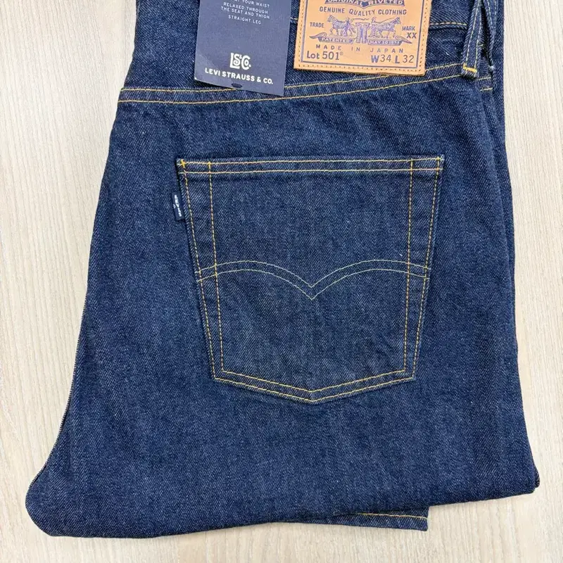 리바이스 블루탭 1980s 501 W34 L32