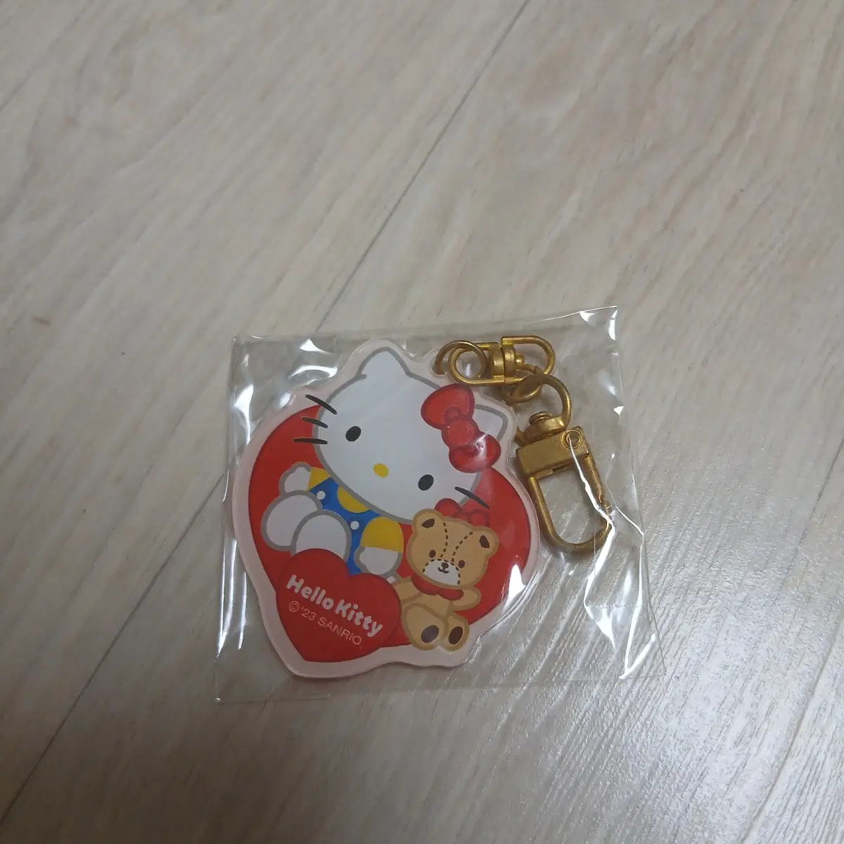 산리오 키티 아크릴 키링 가챠 헬로키티