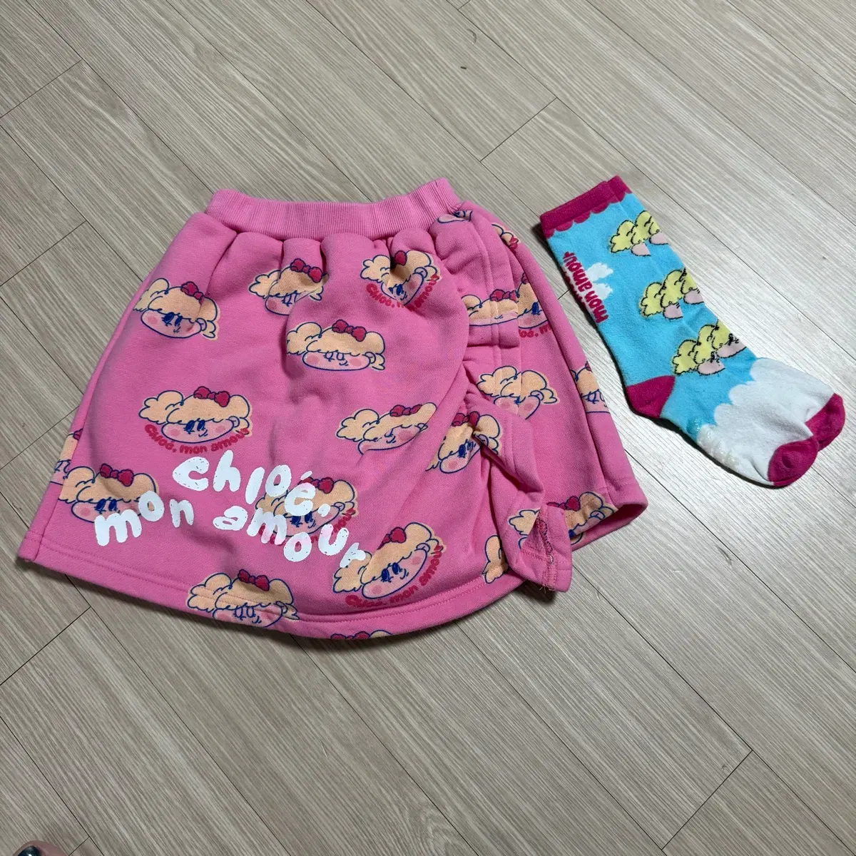 베베베베 기모 치마바지(L)