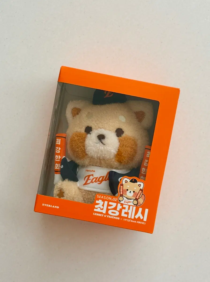 (새제품) 최강레시 한화 봉제인형