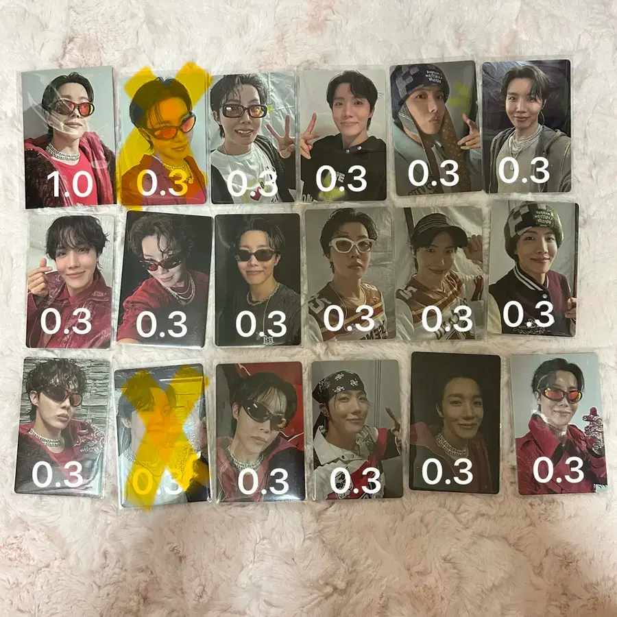방탄 포카 양도