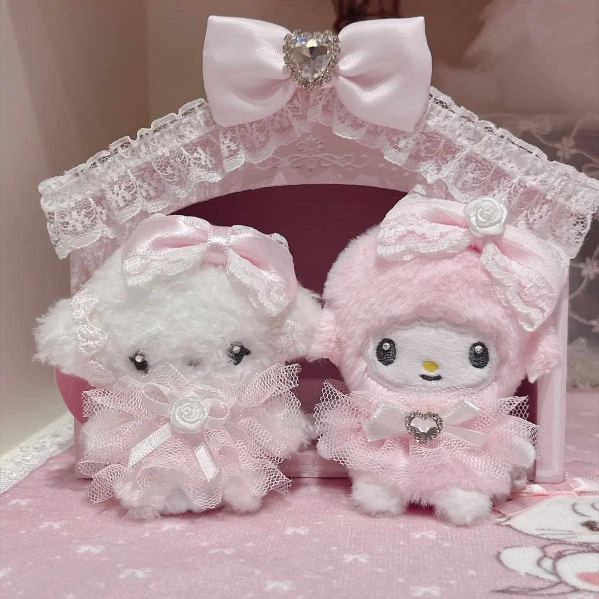 [일괄시 8.0] 러뷰루미 인형 키링 코기뮹 마이스위트피아노
