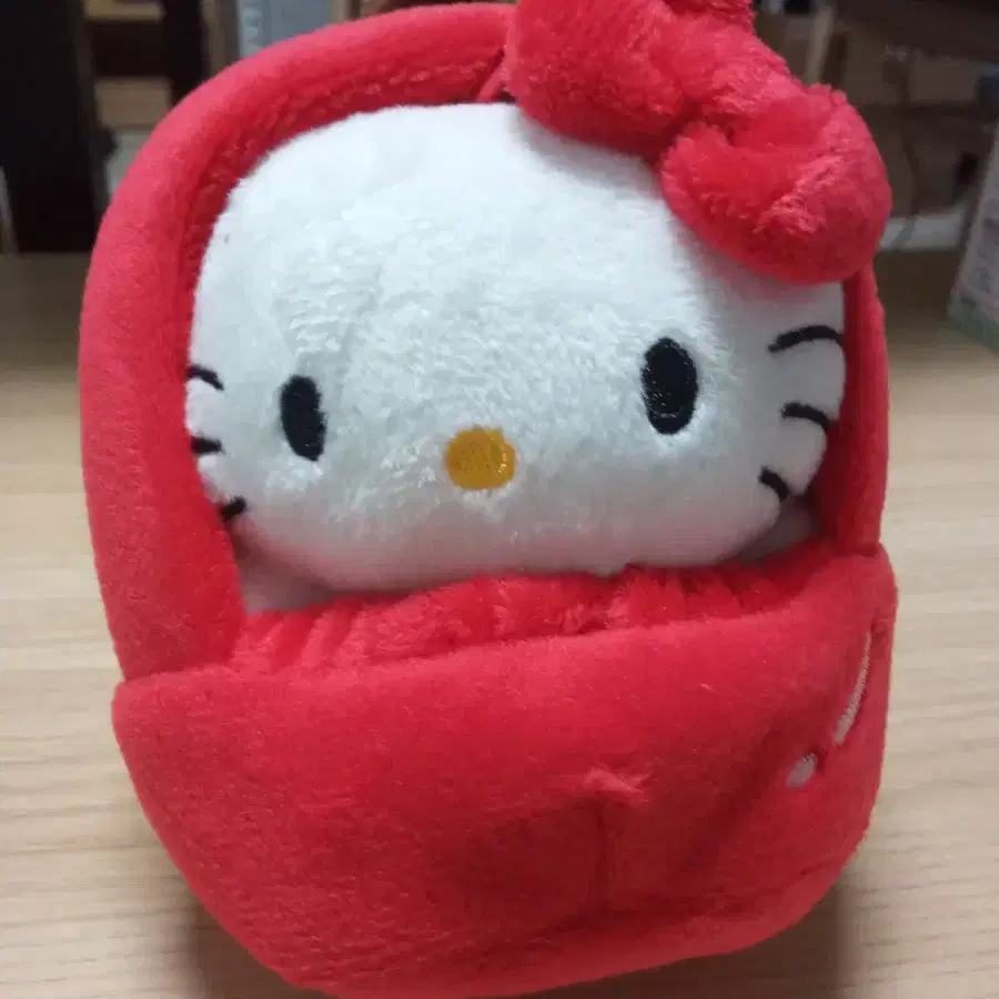 산리오 헬로키티 과일하우스 가방걸이 15cm 애플