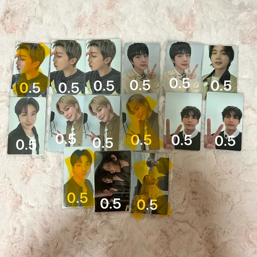 방탄 포카 양도