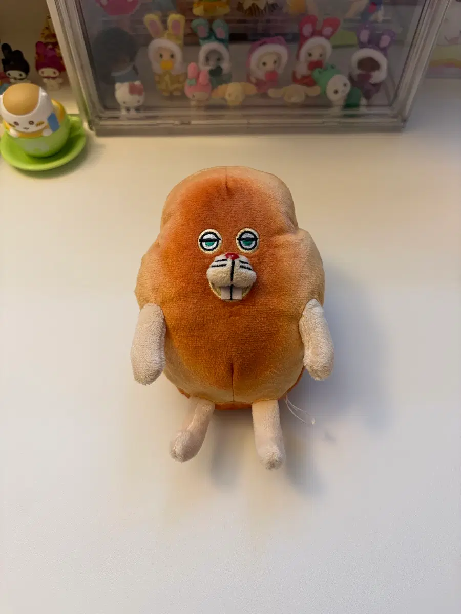 빵도둑 소금빵 인형