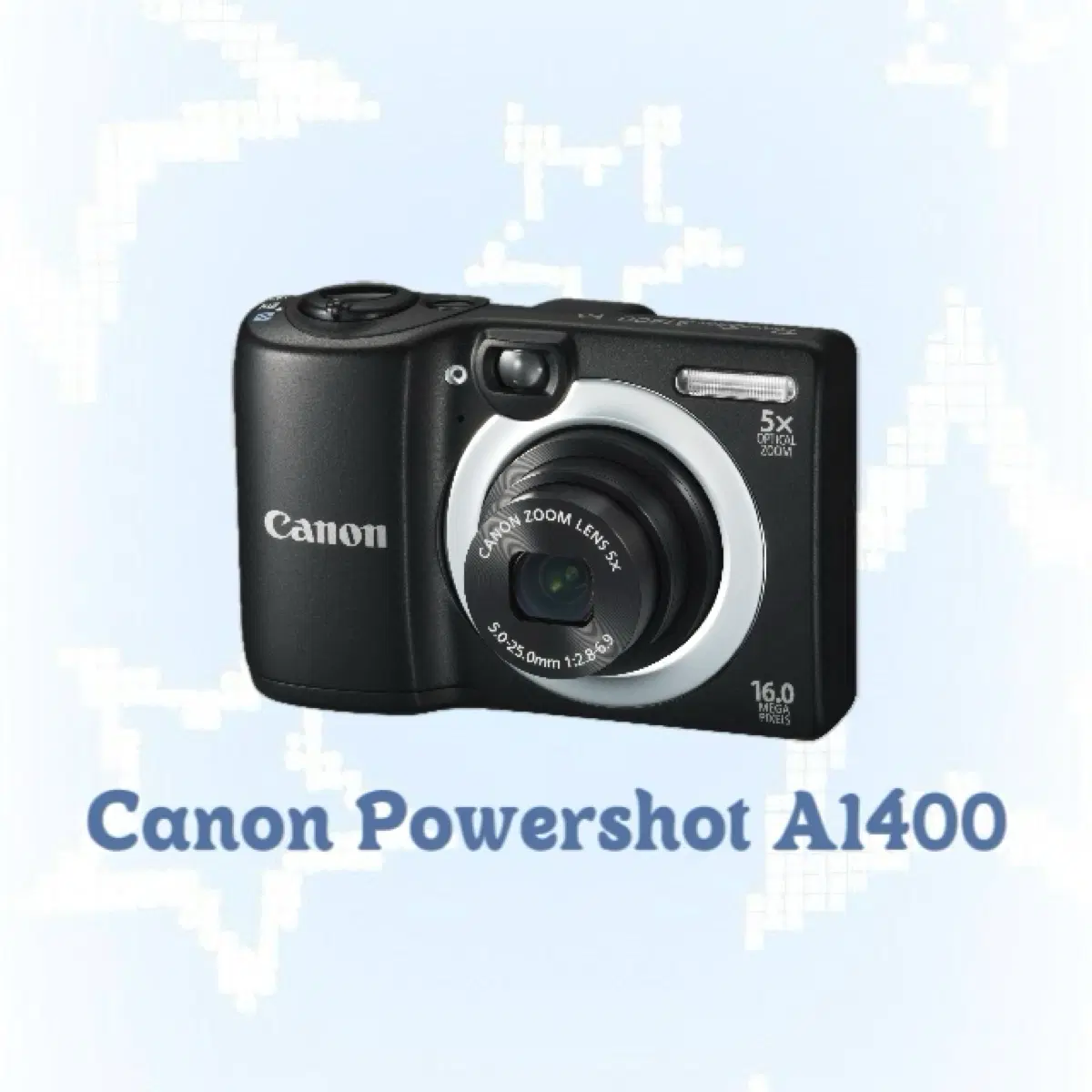 [*희귀!/작례O] 캐논 Powershot A1400 HD 디카
