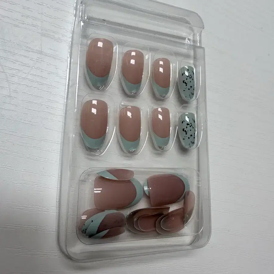 수제 네일 팁