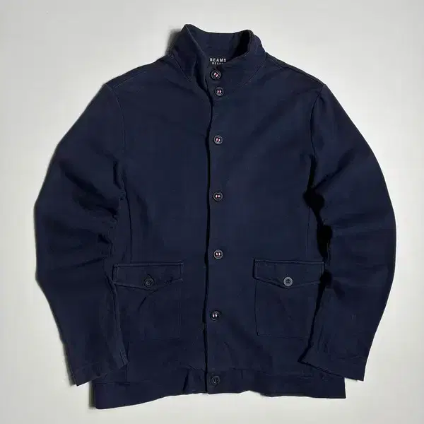 빔즈 BEAMS 하이넥 코튼 가디건 R3669